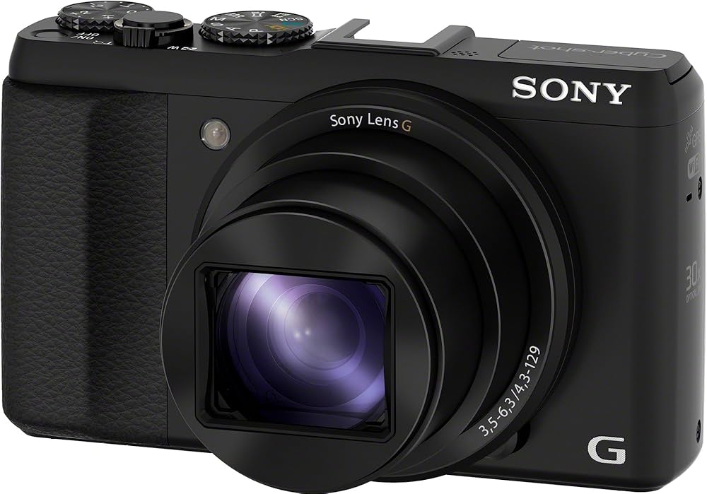 Sony DSCHX50 Compact Digital Camera - Black (20.4MP, 30x Optical